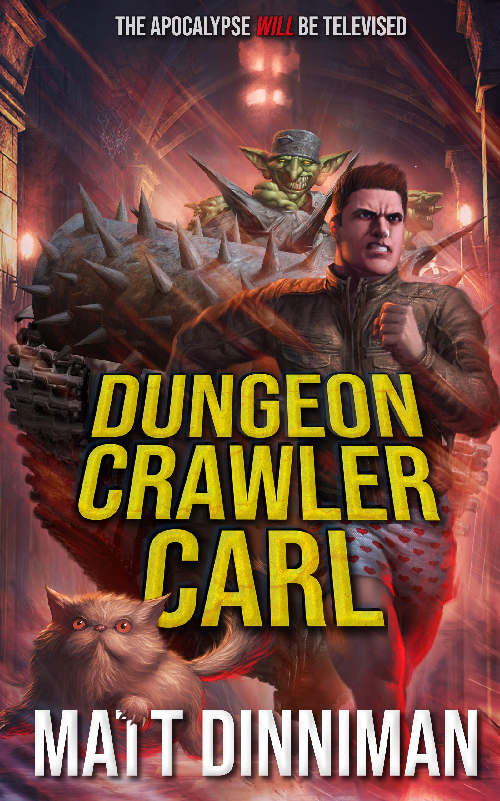 Cover of Dungeon Crawler Carl (Dungeon Crawler Carl, #1) by Matt Dinniman